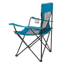 Nils Camp Campingstuhl NC3302 (Nutzergewicht max. 110 kg) grau/blau