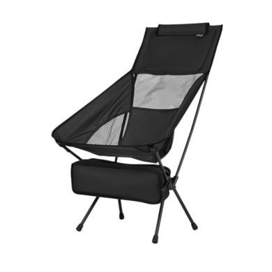 Nils Camp Campingstuhl NC3321 Ultra Light (Nutzergewicht max. 120 kg) schwarz