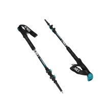 Nils Camp Wanderstöcke TK8607 aus Carbon (Trekkingstöcke, höhenverstellbar) schwarz/grau - 2 Stück