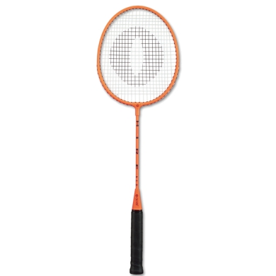 OLIVER Badmintonschläger Hire Aluminium (Schulsport, Freizeit, Sportcenter) orange - besaitet -