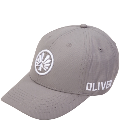 OLIVER Basecap Classic (Polyester) grau - 1 Stück