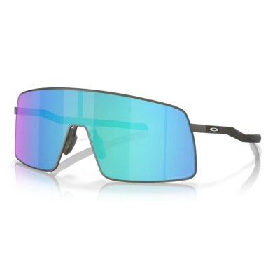 Oakley Sonnenbrille Sutro ti (Glasfarbe: Prizm sapphire) Satin lead - 1 Brille mit Hartschalenetui