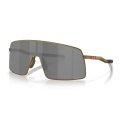 Oakley Sonnenbrille Sutro ti (Glasfarbe: Prizm black) gold matt - 1 Brille mit Hartschalenetui