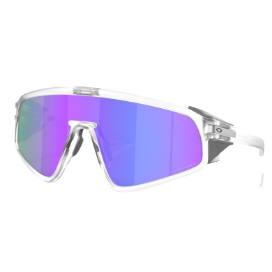 Oakley Sonnenbrille Latch panel (Glasfarbe: Prizm violet) transparent matt - 1 Brille