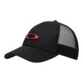 Oakley Basecap Trucker Ellipse tiefschwarz/rot - 1 Stück