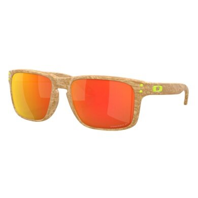 Oakley Sonnenbrille Holbrook Polarisiert (Glasfarbe: Prizm ruby polarized) matt beige/braun - 1 Brille