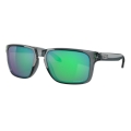 Oakley Sonnenbrille Holbrook XL (Glasfarbe: Prizm jade) kristallschwarz - 1 Brille