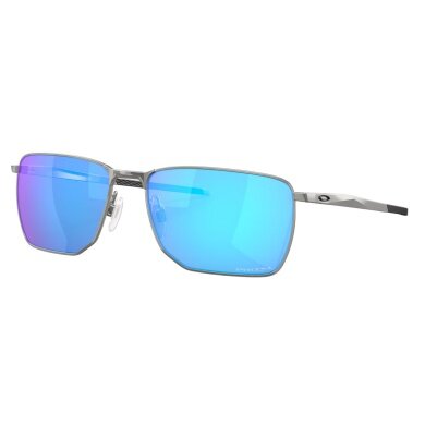 Oakley Sonnenbrille Ejector (Glasfarbe: Prizm sapphire) chromgrau satiniert - 1 Brille