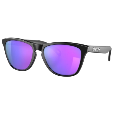 Oakley Sonnenbrille Frogskins (Glasfarbe: Prizm violet) matt schwarz/violett 9013H6 - 1 Brille