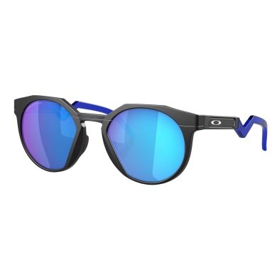 Oakley Sonnenbrille Hstn Polarisiert (Glasfarbe: Prizm sapphire polarized) 924204 schwarz matt - 1 Brille