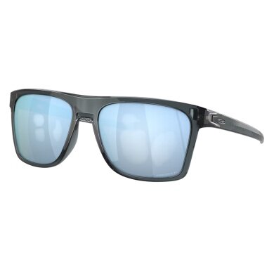 Oakley Sonnenbrille Leffingwell Polarisiert (Glasfarbe: Prizm deep water polarized) kristallschwarz - 1 Brille