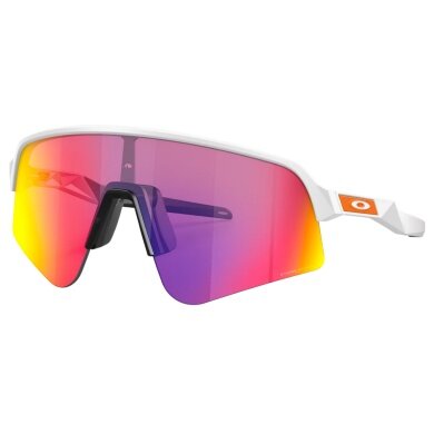 Oakley Sonnenbrille Sutro Lite Sweep (Glasfarbe: Prizm road) matt weiss 946516 - 1 Brille mit Hartschalenetui