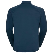 Odlo Fleece-Langarmshirt 1/2 Zip Besso (wärmend, Stretch-Fleece) blaugrün Herren