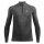Odlo Langarmshirt Performance Warm Blackcomb (schnelltrocknend, nahtlos) Unterwäsche grau/schwarz Herren