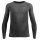 Odlo Langarmshirt Performance Warm Blackcomb (warm, nahtlos, schnelltrocknend) Unterwäsche schwarz/grau Herren