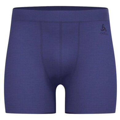 Odlo Unterwäsche Boxershort Merino 160 Natural (Merinowolle) violett Herren - 1 Stück