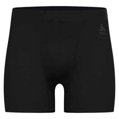 Odlo Unterwäsche Boxershort Merino 160 Natural (Merinowolle) schwarz Herren - 1 Stück