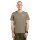 Odlo Wander-/Freizeit Tshirt Crew Neck Cardada (100% Polyester) vetiverbraun Herren