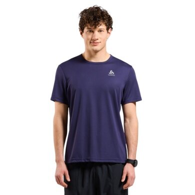 Odlo Wander-/Freizeit Tshirt Crew Neck Cardada (100% Polyester) eclipseblau Herren