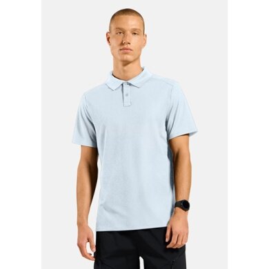 Odlo Wander-/Freizeit Polo Cubic Light (leicht, schnelltrocknend) hellblau Herren