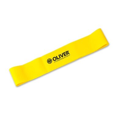 Oliver Fitness Widerstandsband -leicht- gelb 27,5cm/0,04cm