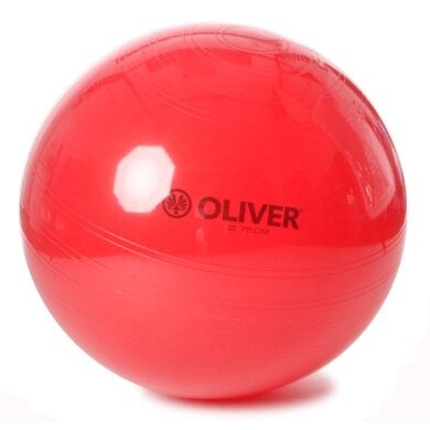 Oliver Fitness Gymnastikball rot 75cm
