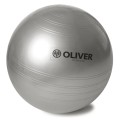 Oliver Fitness Gymnastikball Silber 65cm