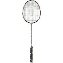 OLIVER Badmintonschläger MicroTec 10 (leicht grifflastig, flexibel) 2025 schwarz/bunt - besaitet -