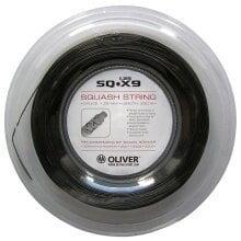 Oliver Squashsaite SQX9 1.25 schwarz 200m Rolle