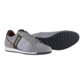 Pantofola d´Oro Sneaker Avezzano Low Leder grau/grün Herren