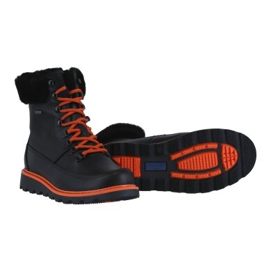 Pomar Winterstiefel PÄIVI GTX (Nappaleder, wasserdicht, extrem warm, Lammfell gefüttert) schwarz Damen