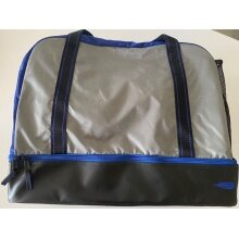 Powershot Sporttasche Cubico (aus recycelten Polyester) 52x44x33cm -75 liter- schwarz/blau