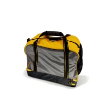 Powershot Sporttasche Cubico (aus recycelten Polyester) 52x44x33cm -75 liter- schwarz/gelb