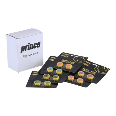Prince Schwingungsdämpfer Smiley Damp sortiert - 24 Stück (12x 2er Pack)