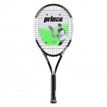 Prince Bandit 110in/255g Original schwarz/weiss Komfort-Tennisschläger - besaitet -