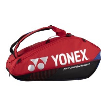 Yonex Racketbag Pro Racquet (Schlägertasche, 3 Hauptfächer, Thermofach) 2024 rot 9er