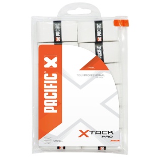 Pacific Overgrip xTack Pro 0.55mm weiss 12er Clip-Beutel