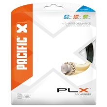 Pacific Tennissaite PLX (Power+Touch) schwarz 12m Set