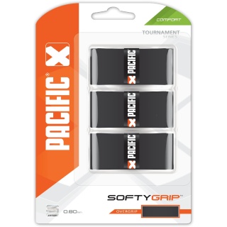 Pacific Overgrip Softy 0.8mm schwarz 3er