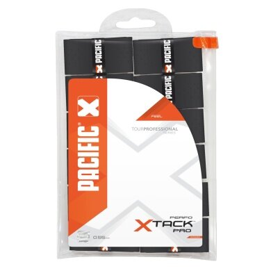 Pacific Overgrip xTack Pro Perfo 0.55mm schwarz 12er Clip-Beutel