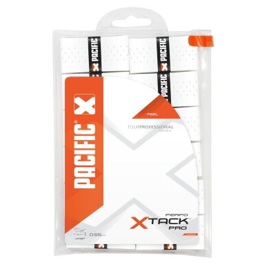 Pacific Overgrip xTack Pro Perfo 0.55mm weiss 12er Clip-Beutel