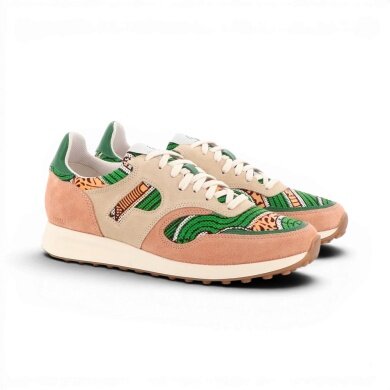 Panafrica Sneaker Arusha Peach pfirsischorange/grün Damen