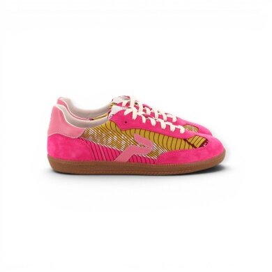 Panafrica Sneaker Sahara Fuchsia pink/gelb Damen