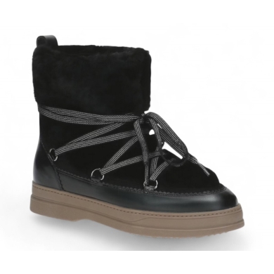 Peter Kaiser Winterschuhe 76230 (Glattleder/Wolle) schwarz Damen