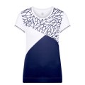 Poivre Blanc Tennis-Shirt Graphic weiss/blau Damen