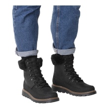 Pomar Winterstiefel PÄIVI GTX (Nubukleder, wasserdicht, extrem warm, Lammfell gefüttert) schwarz Damen