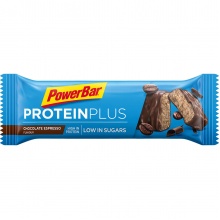 PowerBar Riegel Protein Plus Low Sugar Schokolade/Espresso 30x35g Box