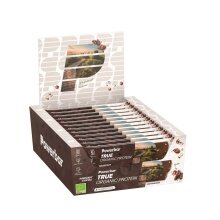 PowerBar True Organic Protein Bar Haselnuss/Kakao Riegel 16x45g Box