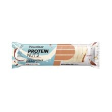 PowerBar Eiweissriegel Protein Nut2 weiße Schokolade/Karamell-Kokosschicht 12x45g Box