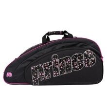 Prince Tennis-Racketbag (Schlägertasche, 2 Hauptfächer) Lady Mary schwarz/pink 6er